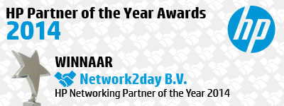 Network2day wint HP Networking Partner of the Year award!